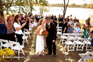 Wedding by the lake